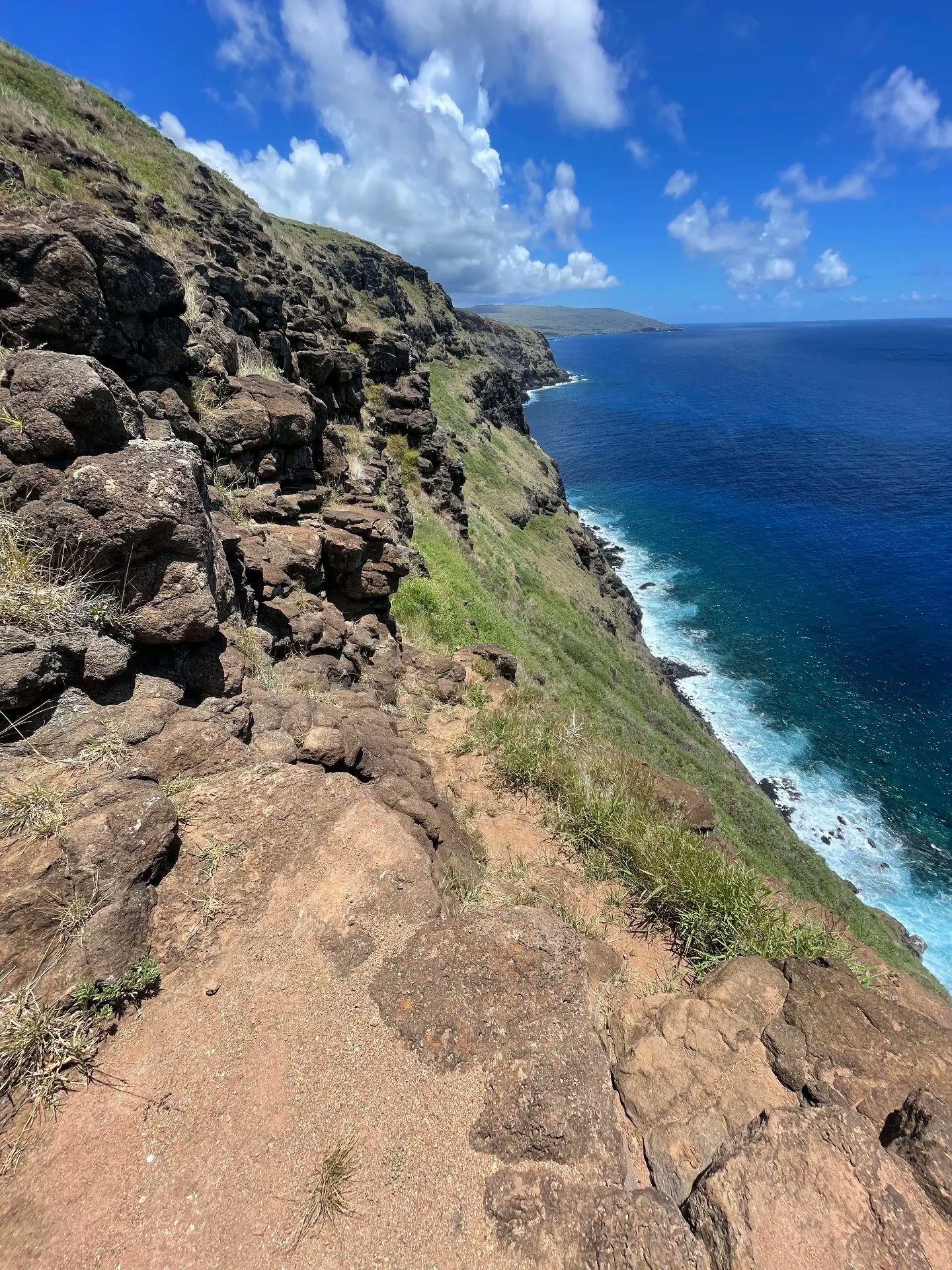 The Poike peninsula at the eastern end of Rapa Nui